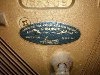 Inside of an Acrosonic Spinet