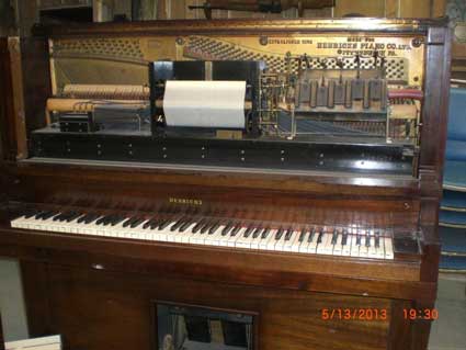 Henricks Antique Player Piano - Circa 1920