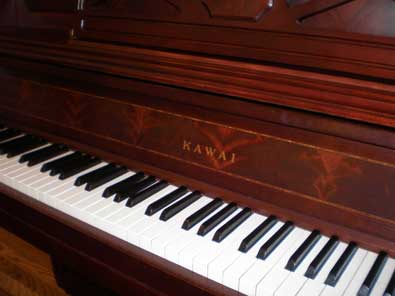 Kawai Studio Piano with Beautiful Fallboard