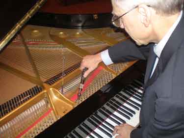 Tuning a Baldwin Piano in Memphis TN